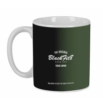 Mug BlackFit8 Gradient Black Military green 350 ml Large