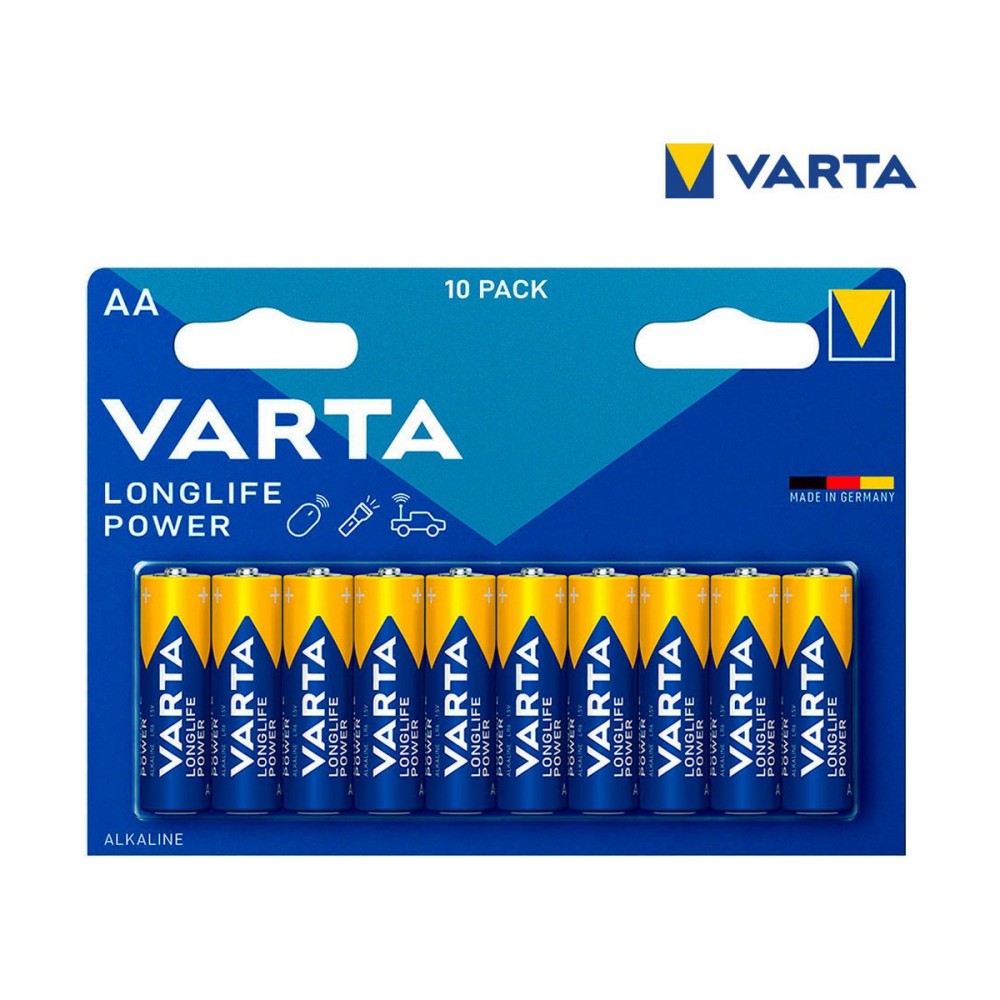 Batteries Varta High Energy AA 10-pack (10 Pièces)