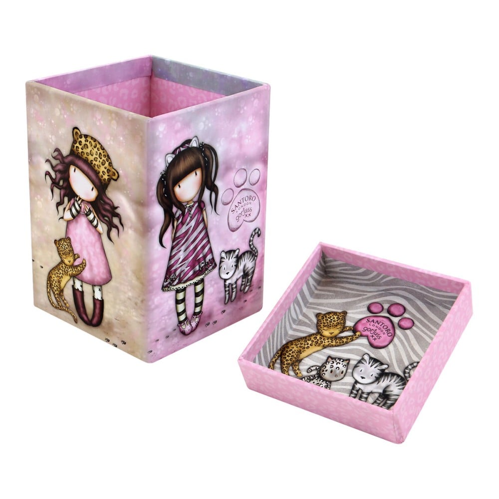 Porte-couteaux Gorjuss Ruby wild Multicouleur Carton (8,2 x 11,2 x 8,2 cm)