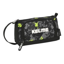 Schulmäppchen Kelme Jungle Schwarz Grau Neongrün 20 x 11 x 8.5 cm