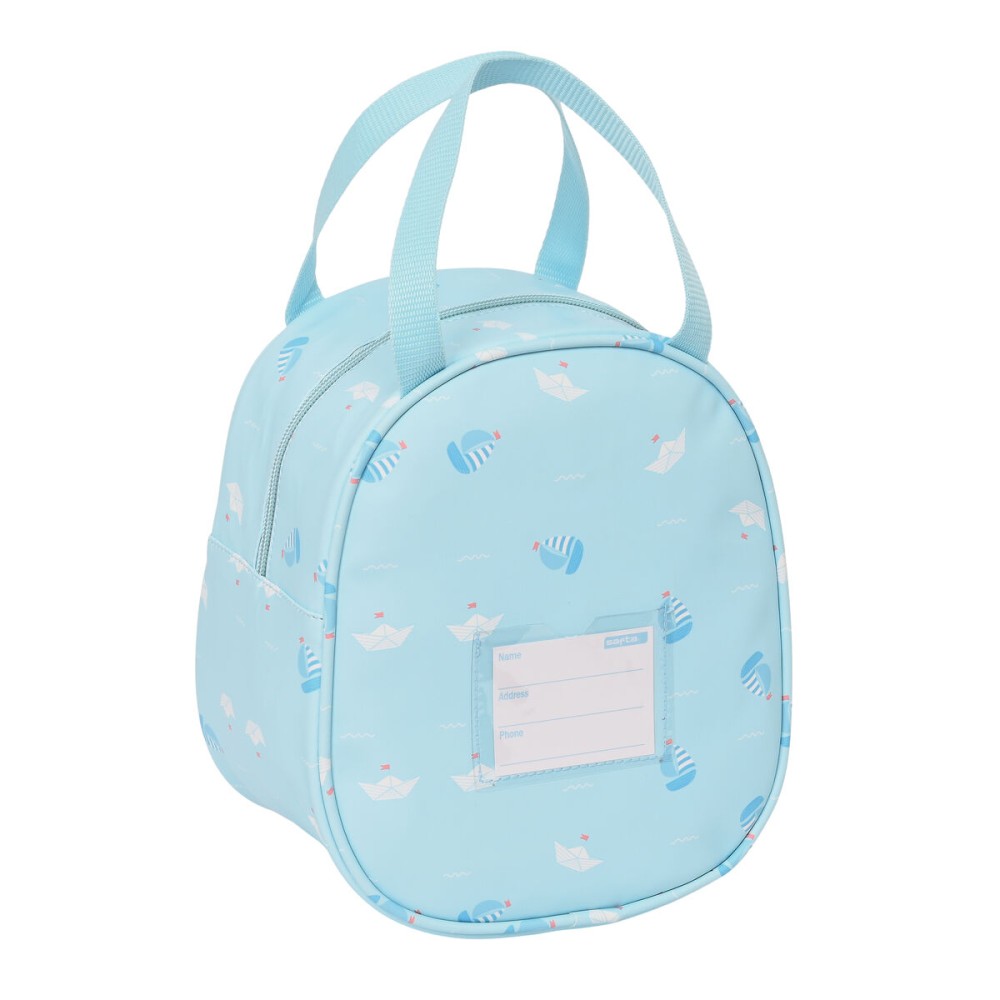 Sac glacière goûter Safta Ship 19 x 22 x 14 cm Bleu