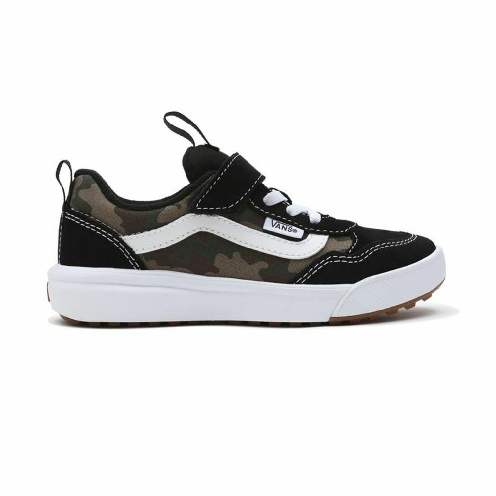 Jungen Sneaker Vans Range Exp V Schwarz Militärgrün