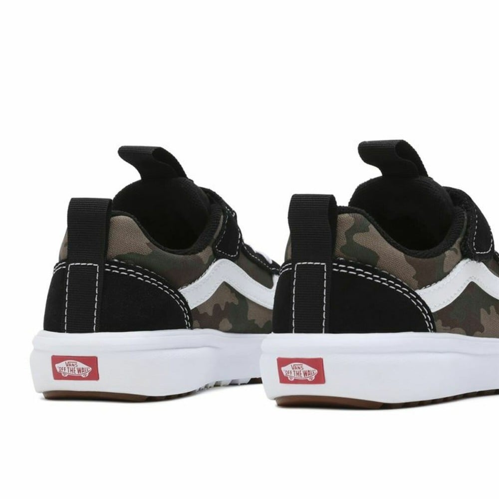 Jungen Sneaker Vans Range Exp V Schwarz Militärgrün