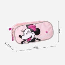 Double Carry-all Minnie Mouse Pink 22,5 x 8 x 10 cm