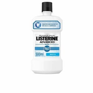 Bain de Bouche Listerine Advanced Agent de blanchiment Menthe 500 ml