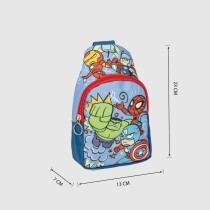 Sac à dos enfant The Avengers Sac bandoulière Bleu 13 x 23 x 7 cm