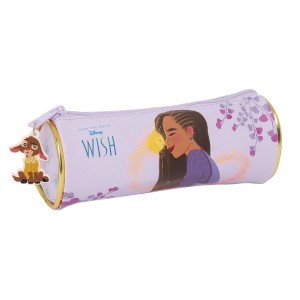 Cylindrical School Case Wish Lilac 20 x 7 x 7 cm