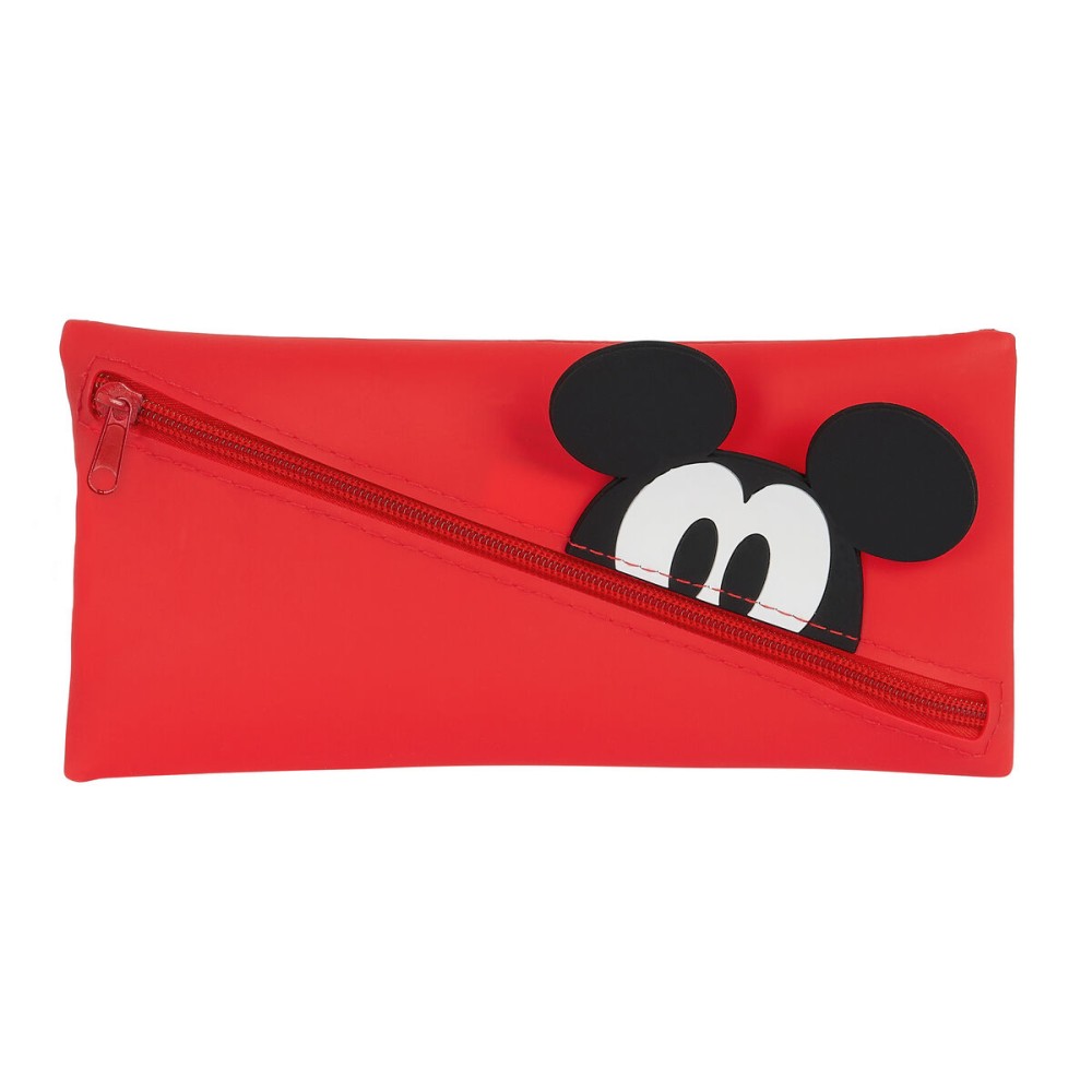 Trousse d'écolier Mickey Mouse Clubhouse Rouge 22 x 11 x 1 cm