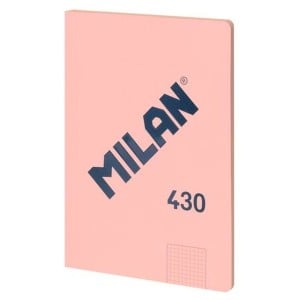 Notizbuch Milan 1918 Rosa A4 Quadratisch