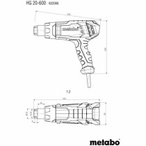 Hot air gun Metabo 602066000