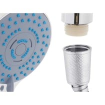 A shower head with a hose to direct the flow Berilo 172 Silver Metal 2 m (12 Units)