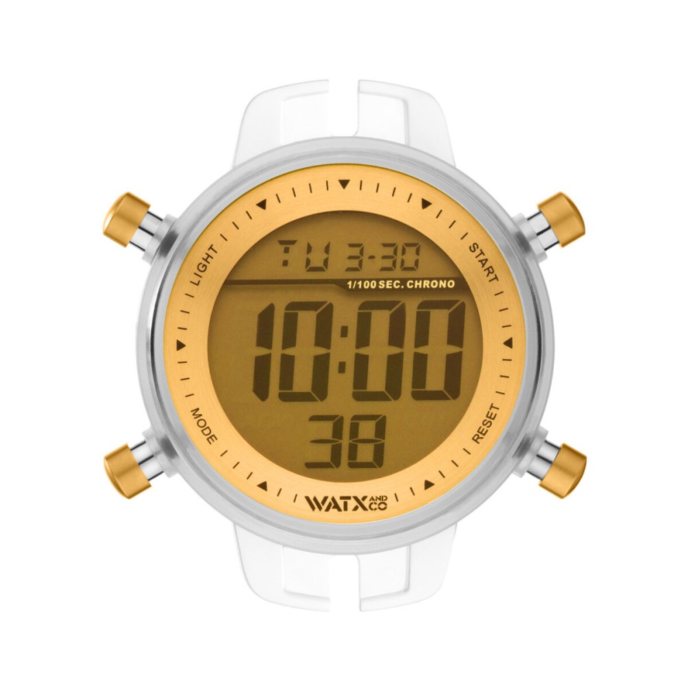 Montre Unisexe Watx & Colors RWA1047 Jaune (Ø 43 mm)