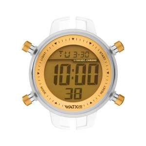 Unisex-Uhr Watx & Colors RWA1047 Gelb (Ø 43 mm)