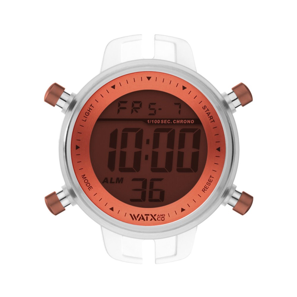 Montre Unisexe Watx & Colors RWA1089 Orange (Ø 43 mm)