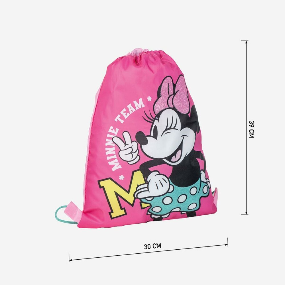 Child's Backpack Bag Minnie Mouse Fuchsia