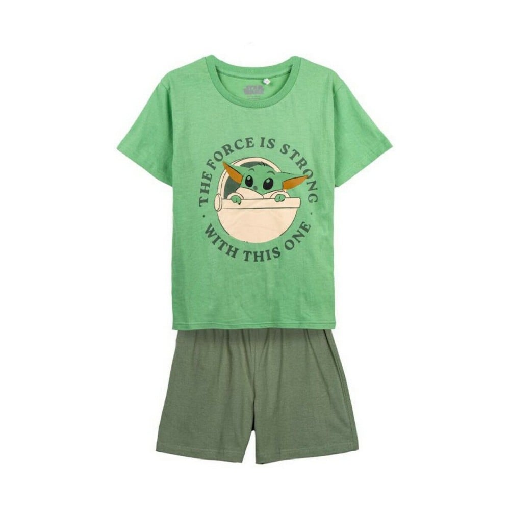 Children's Pyjama The Mandalorian Green