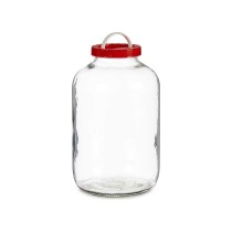 Jar Vivalto 192 Red 8 L Lid with handle (4 Units)