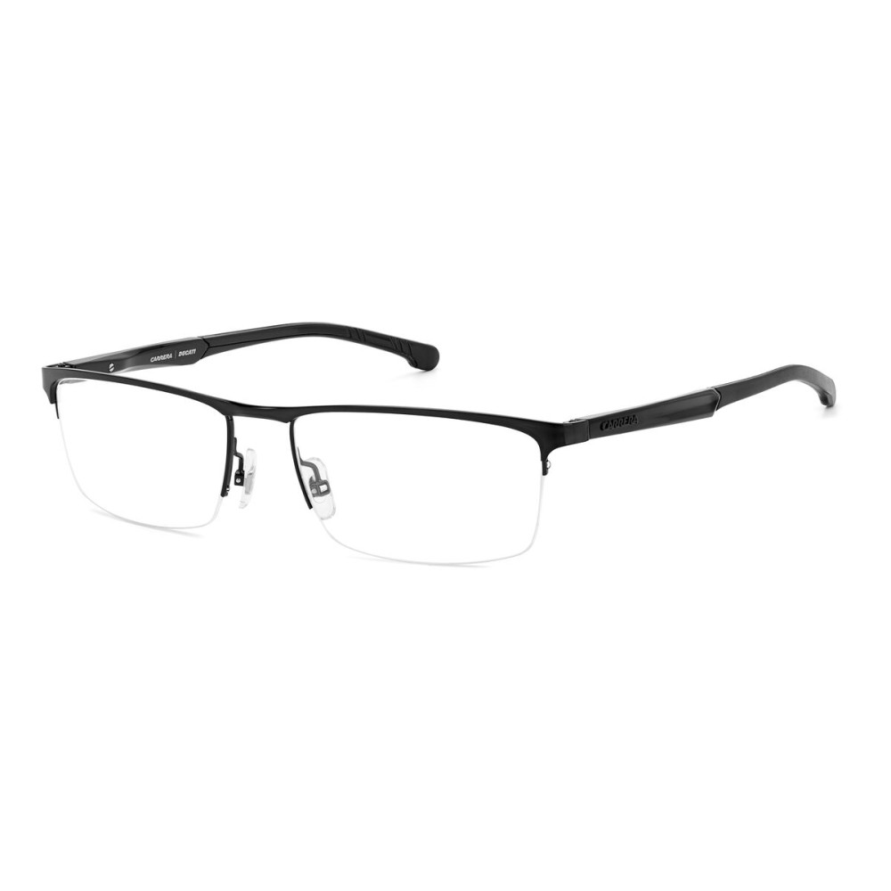 Men' Spectacle frame Carrera CARDUC-009-807F518 Black Ø 55 mm