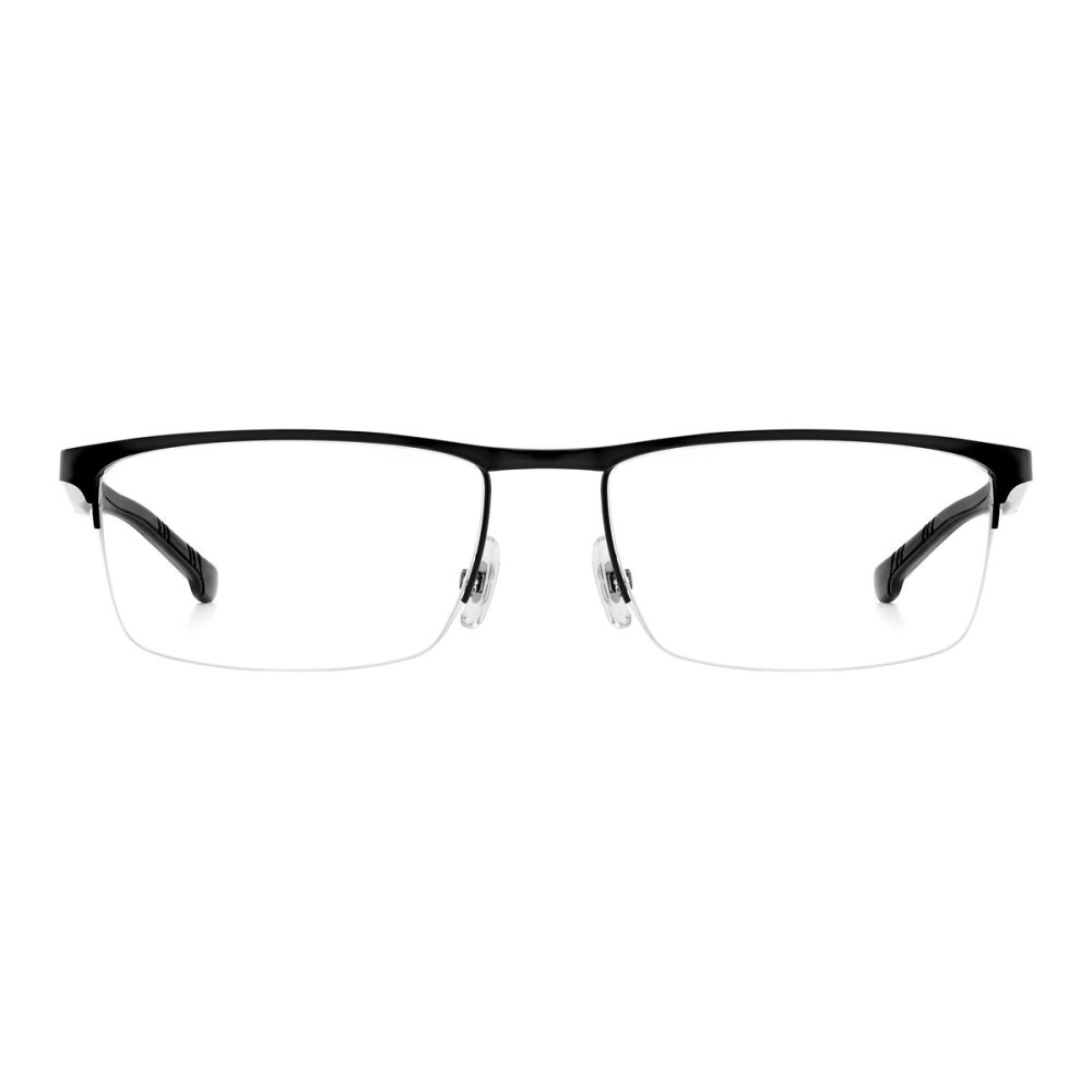 Men' Spectacle frame Carrera CARDUC-009-807F518 Black Ø 55 mm