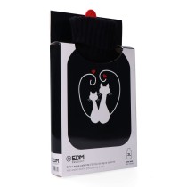 Hot Water Bottle EDM 76779 Black Black/White Wool 2 L