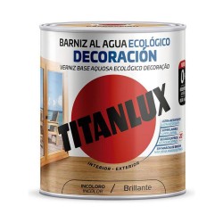 Vernis à base d'eau Titanlux m20100014 Écologique 250 ml Incolore