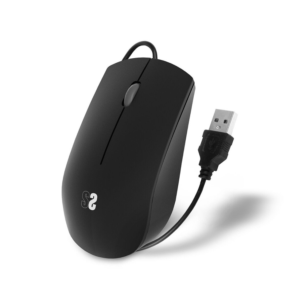 Mouse Subblim SUBMO-B2BS001 Black