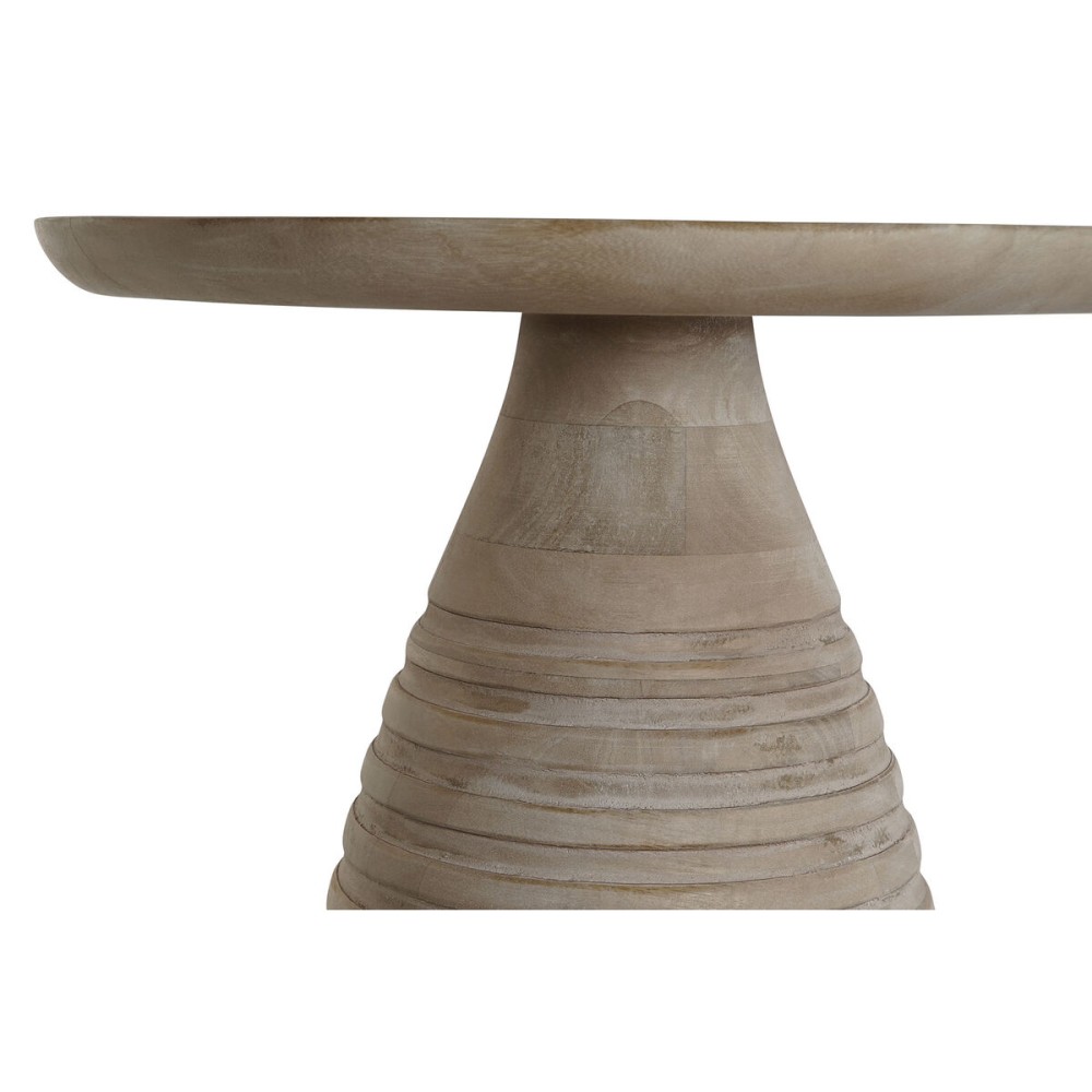 Table d'appoint Home ESPRIT Doré Naturel Bois Métal 41 x 41 x 53 cm