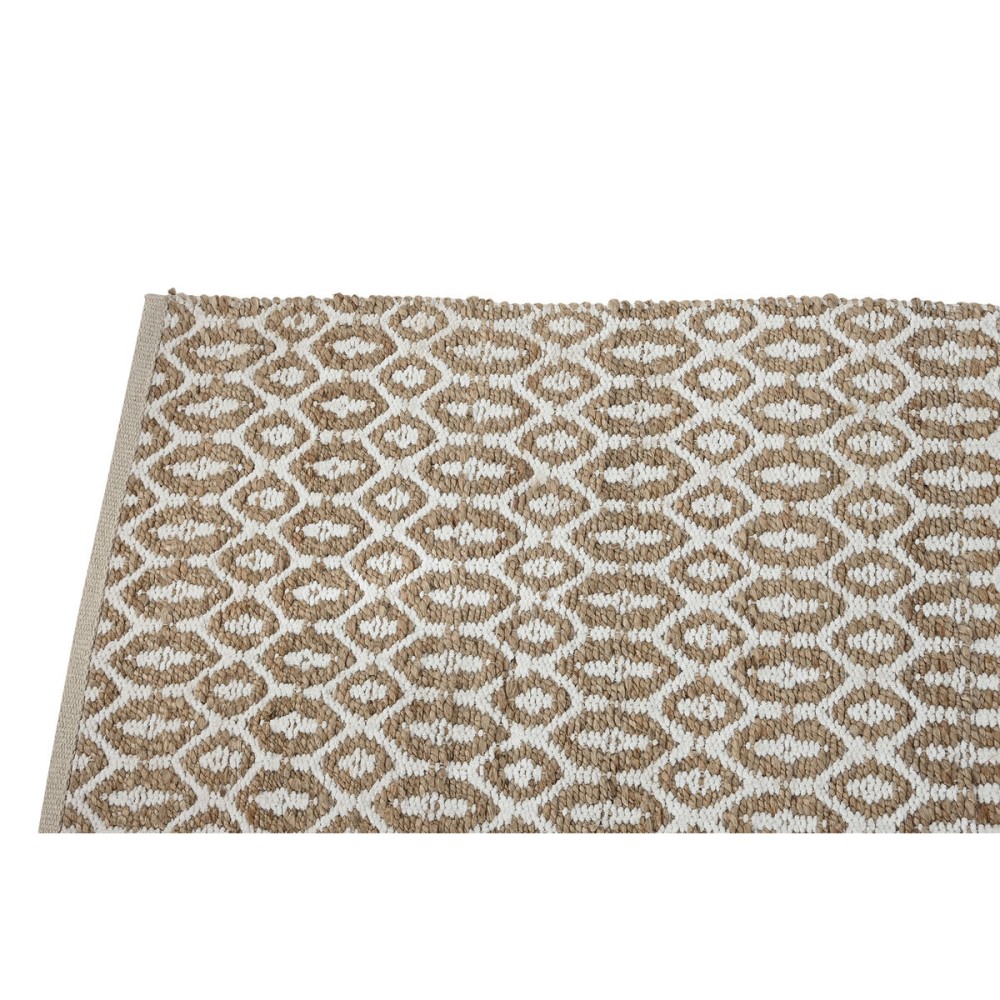 Teppich Home ESPRIT Weiß Braun Boho 75 x 175 cm