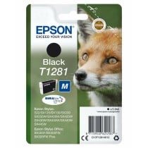 Original Tintenpatrone Epson STYLUS S22/SX125/ SX 235W /420W/425W, OFFICE BX305F Schwarz (10 Stück)