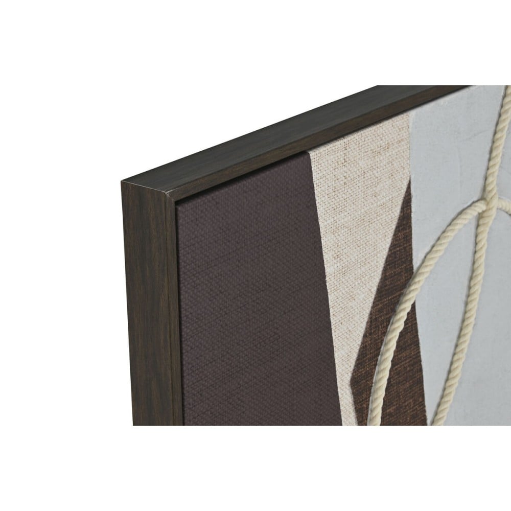 Painting Home ESPRIT Brown Beige Abstract Urban 63 x 4,5 x 93 cm (2 Units)