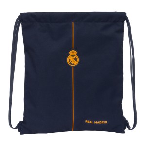 Rucksacktasche mit Bändern Real Madrid C.F. 2nd Kit 24/25 Marineblau 35 x 40 x 1 cm