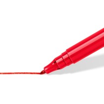 Felt-tip pens Staedtler Noris Club Red (10 Units)