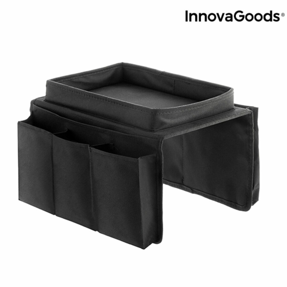 Sofa Tray with Organiser for Remote Controls InnovaGoods INNOVA Multicolour Polyester (Refurbished A)