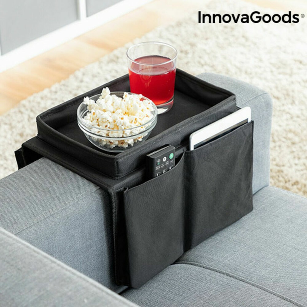 Sofa Tray with Organiser for Remote Controls InnovaGoods INNOVA Multicolour Polyester (Refurbished A)