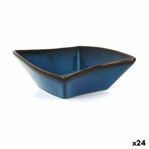 Schüssel für Vorspeisen La Mediterránea Pica-pica Blau 12 x 11,7 x 4,3 cm (24 Stück)