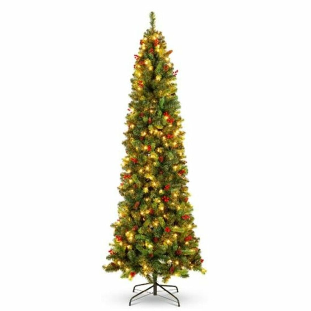 Sapin de Noël DKD Home Decor Vert Métal Polyéthylène Plastique 1 x 1 x 150 cm 70 x 70 x 150 cm