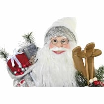 Christmas bauble DKD Home Decor White Red Grey Father Christmas 32 x 20 x 64 cm