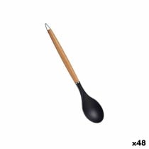 Ladle Kinvara HW428012 Black beech wood 7 x 2 x 32,5 cm (48 Units)