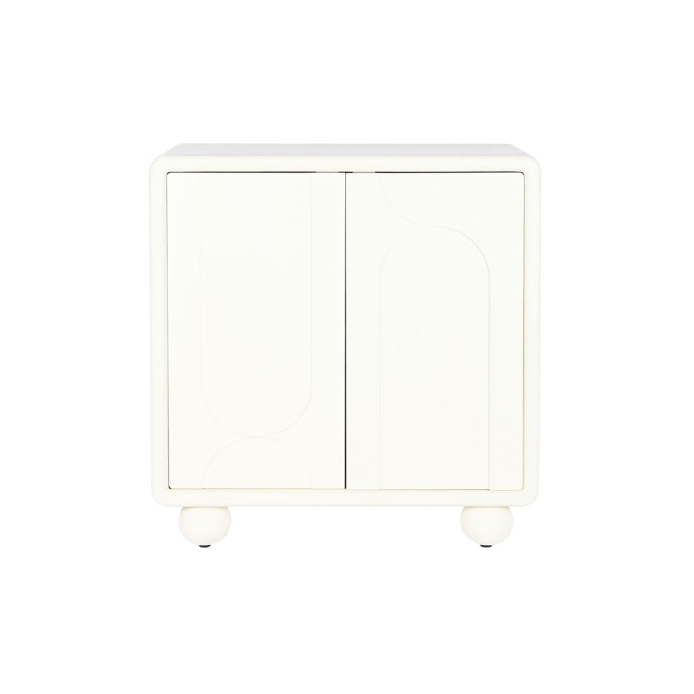 Caisson à Tiroirs DKD Home Decor Blanc Bois MDF Moderne 80 x 37 x 85 cm 80 x 37 x 86 cm