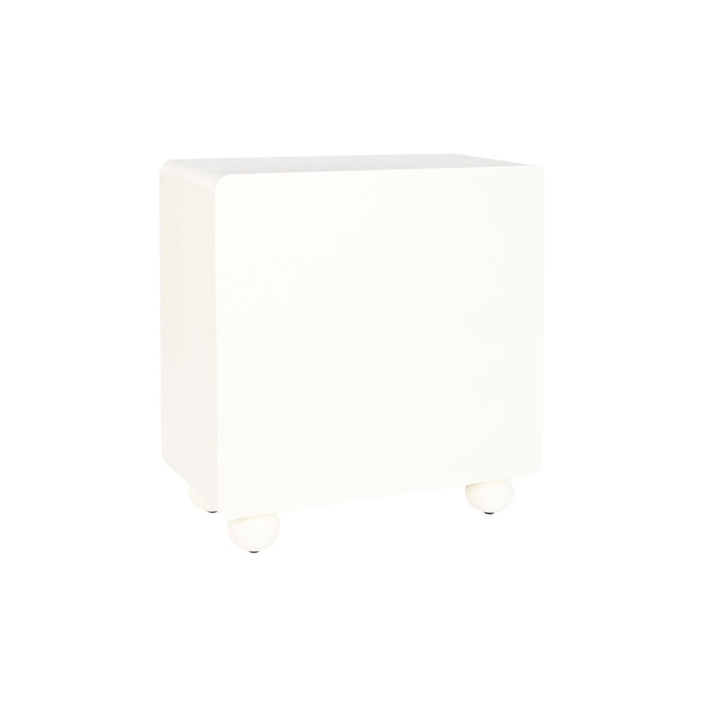 Caisson à Tiroirs DKD Home Decor Blanc Bois MDF Moderne 80 x 37 x 85 cm 80 x 37 x 86 cm