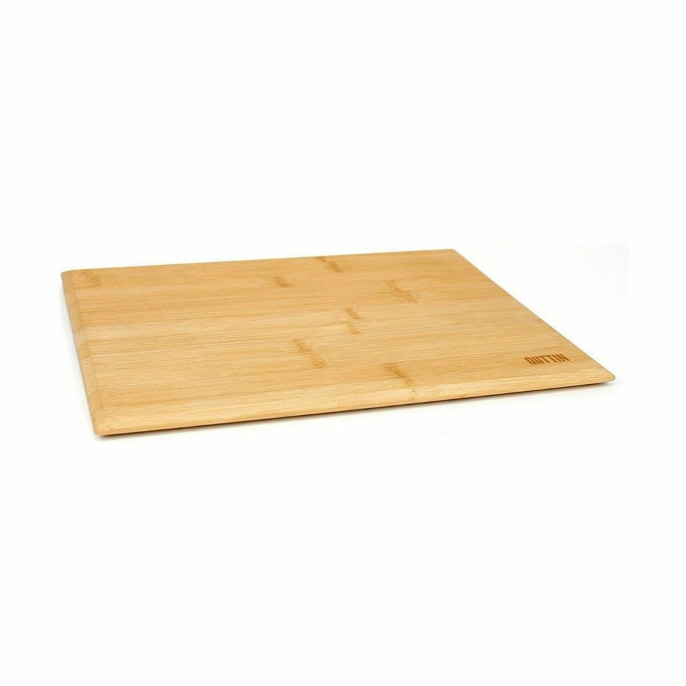 Cutting board Quttin Bamboo 38 x 30 x 1 cm (12 Units)