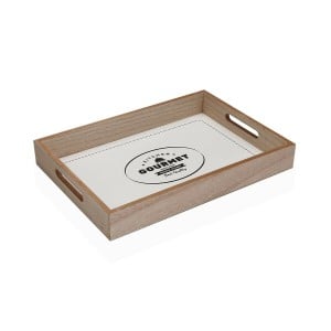 Plateau Versa Gourmet Bois MDF 24 x 4,5 x 34 cm