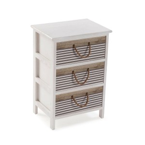 Chest of drawers Versa Tabo Textile Paolownia wood 29 x 58 x 40 cm