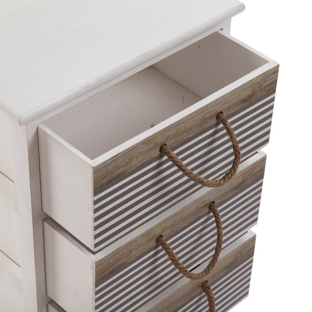 Chest of drawers Versa Tabo Textile Paolownia wood 29 x 58 x 40 cm