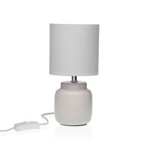 Desk lamp Versa Vesta White Ceramic 13 x 26 x 10 cm