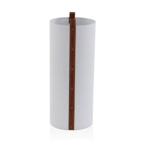 Umbrella stand Versa White Brown Fusion 48 cm