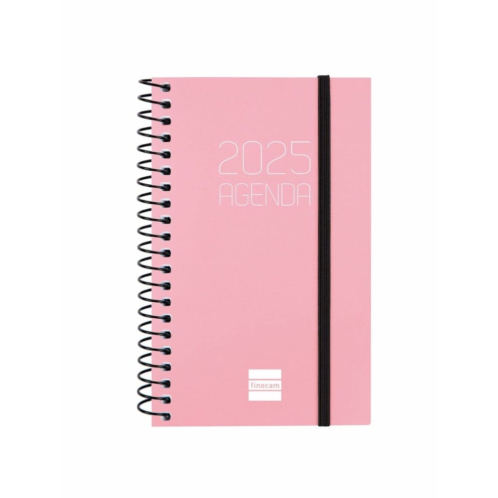 Agenda Finocam OPAQUE Rose Mini 7,9 x 12,7 cm 2025