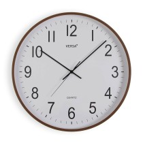 Wanduhr Versa Kunststoff Quarz Holz MDF 5,2 x 50 x 50 cm