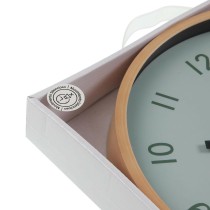 Horloge Murale Versa Vert Plastique 4 x 30 x 30 cm