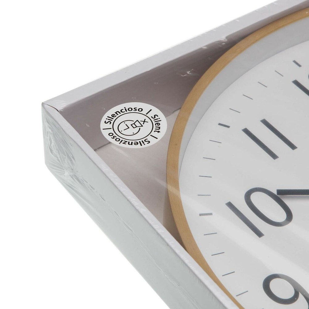 Horloge Murale Versa Plastique Quartz Bois MDF 5,2 x 50 x 50 cm